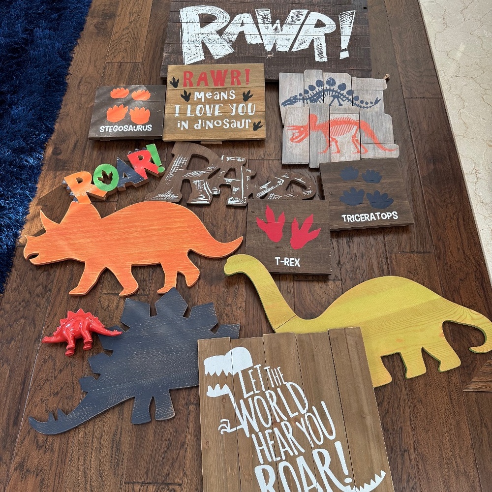 Dinosaur decorations